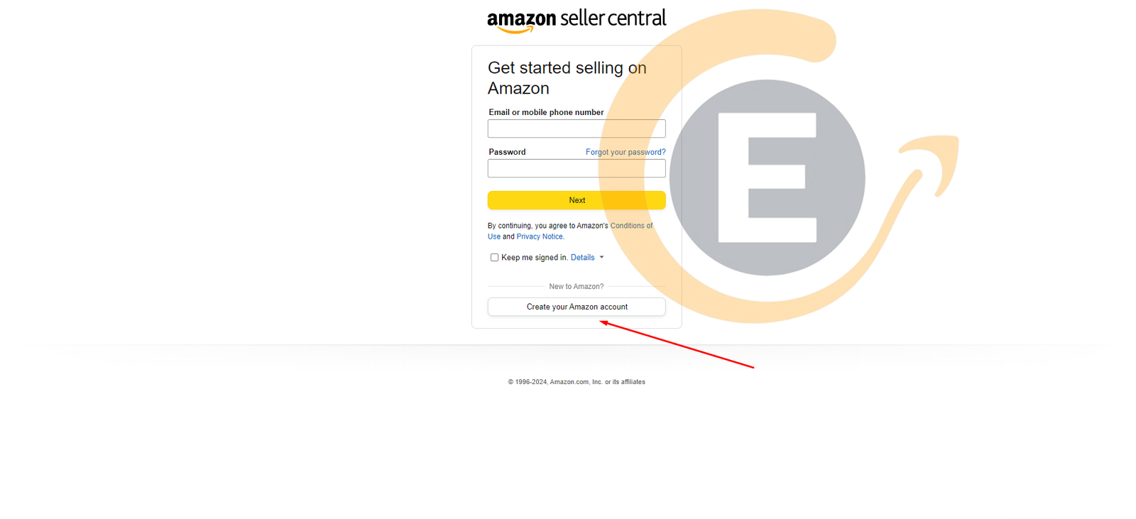 Amazon Seller Sign up-2