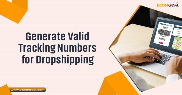 Generate Valid Tracking Numbers for Dropshipping