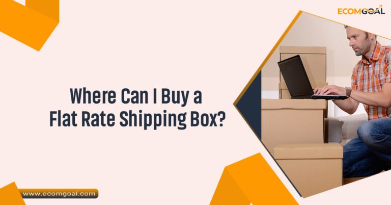 Where Can I Buy a Flat Rate Shipping Box