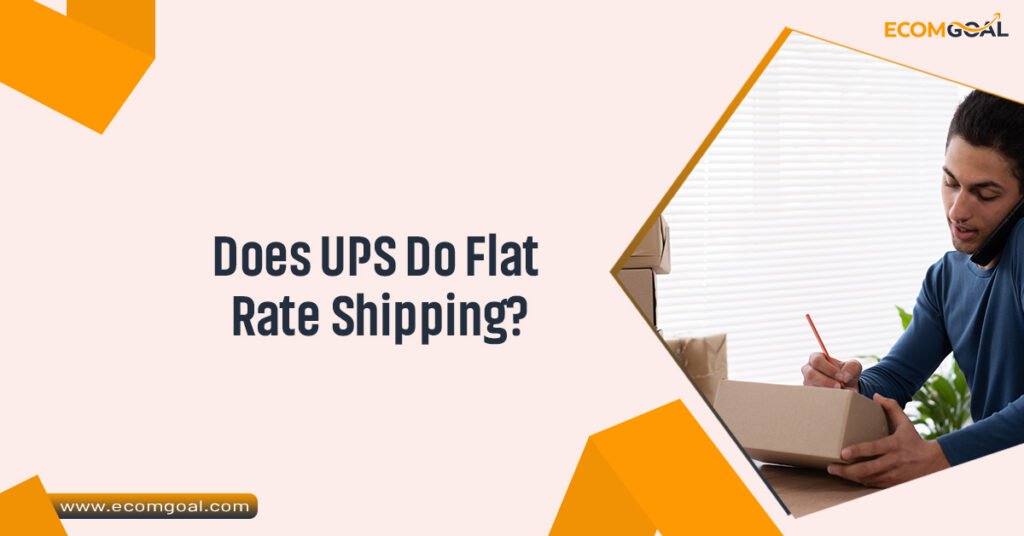 Does UPS Do Flat Rate Shipping